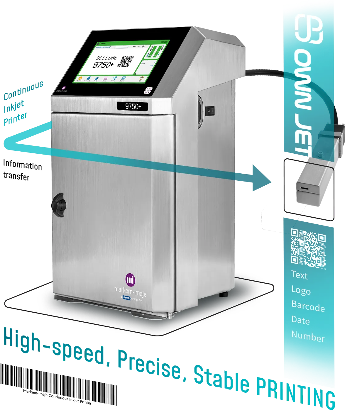 OWNJET立揚科技代理markem-imaje cij 9750噴印機圖片