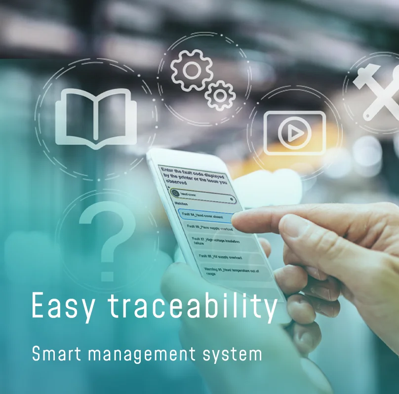 OwnJet立揚科技經銷tto熱轉印機手機控管噴印內容圖片